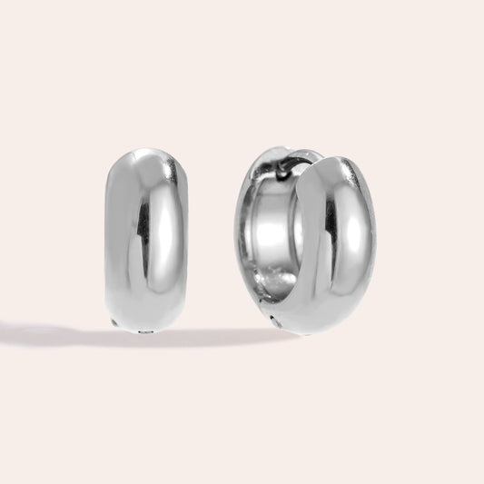 Kroužkové náušnice Tiny Bold 12mm
