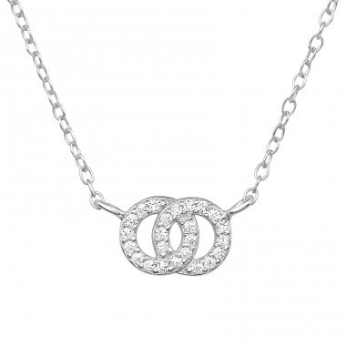 Stříbrný náhrdelník Eternal Glow