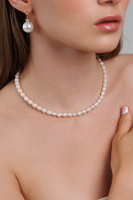Náhrdelník Pure pearl s říčními perlami