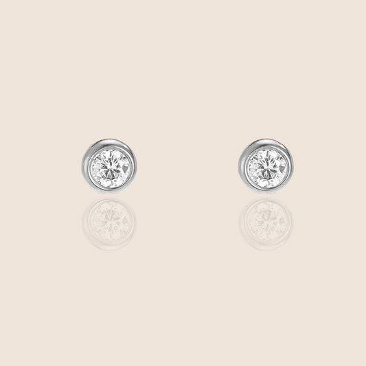 Náušnice pecky s kubickou zirkonií 4 mm | Everyday Spark