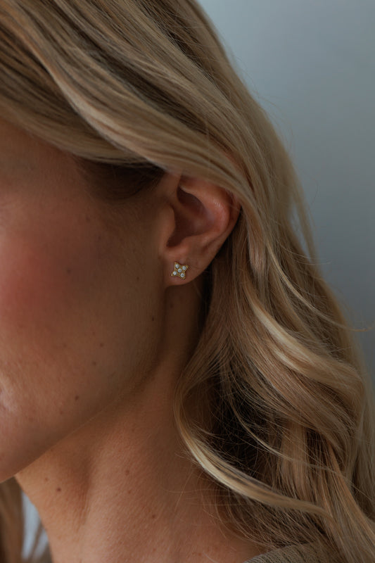 Náušnice Clover Studs | Lucky Little Thing