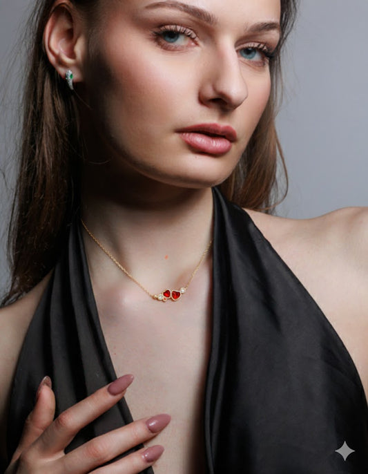 Náhrdelník Two Hearts