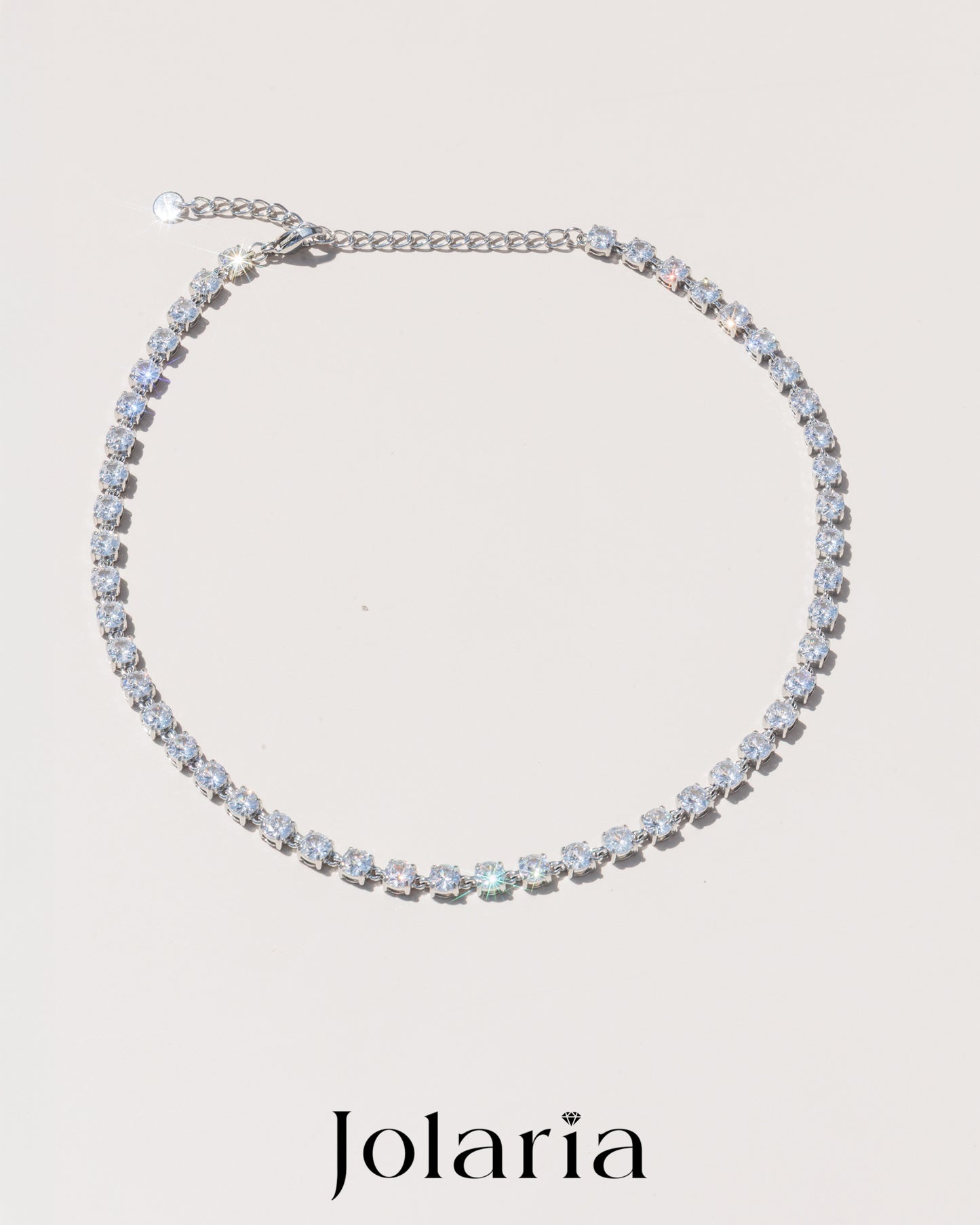 Náhrdelník s oválnými krystaly Diamonds please!