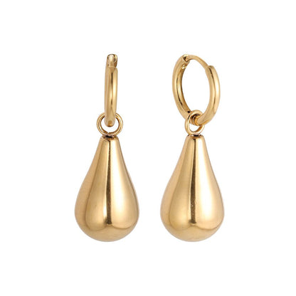 Náušnice pozlacené kapky