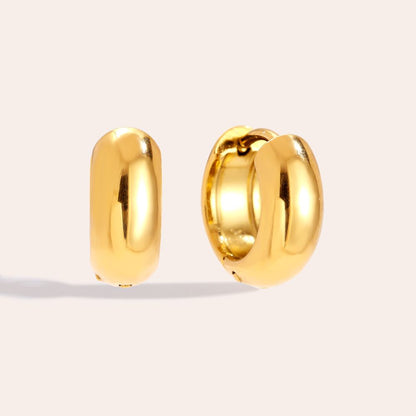 Kroužkové náušnice Tiny Bold 12mm