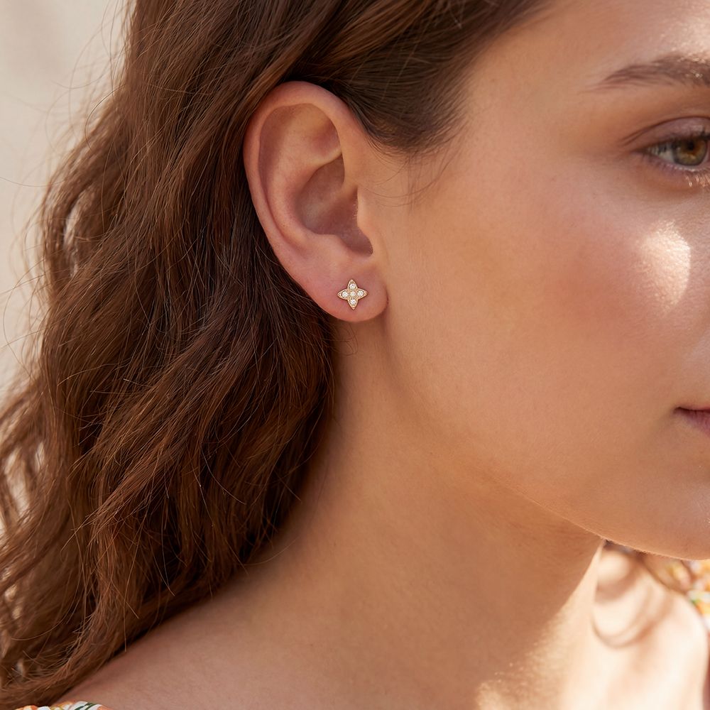 Náušnice Clover Studs | Lucky Little Thing