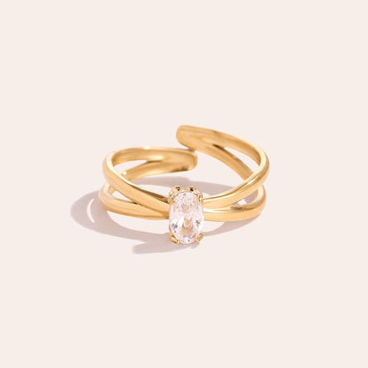 Nastavitelný prsten Aurora Promise Ring