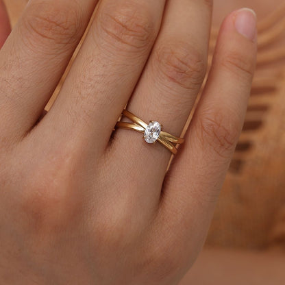 Nastavitelný prsten Aurora Promise Ring