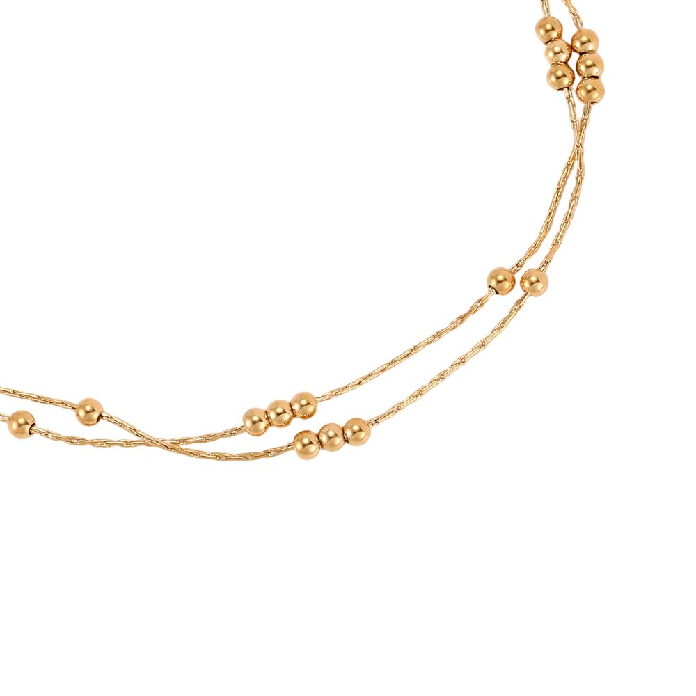 Náramek na nohu Golden Tide Anklet