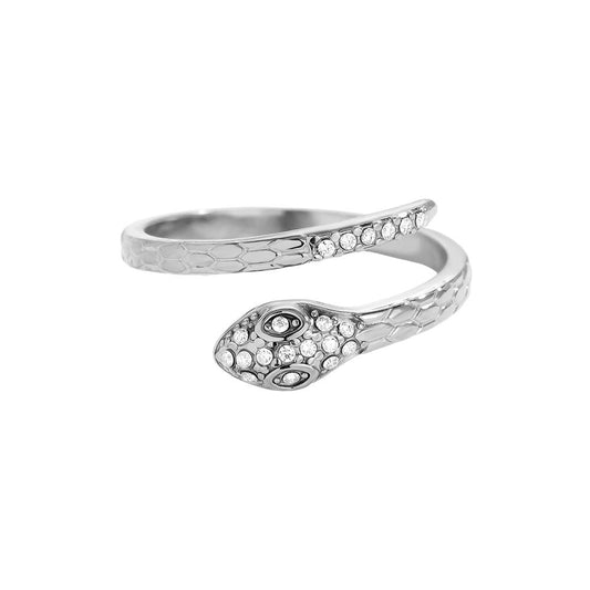 Prsten Serpent Ring – nastavitelný hadí prsten z chirurgické oceli