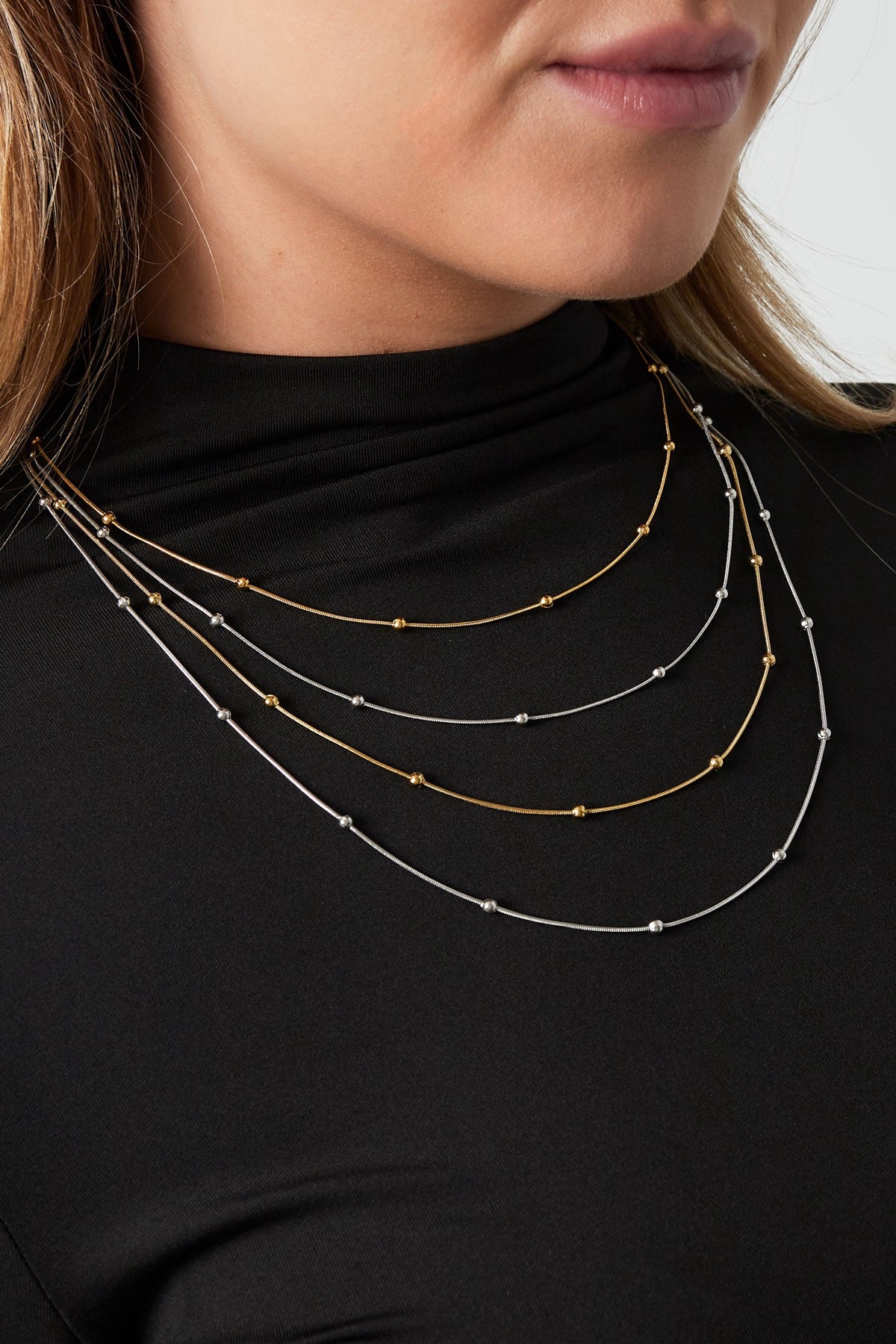 Náhrdelník Layered bubbles