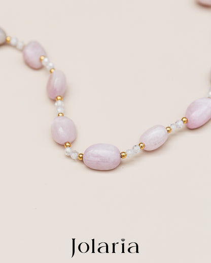 Náhrdelník růžový opál