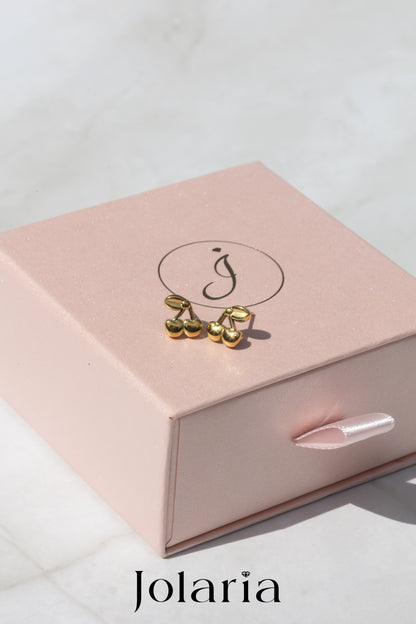 Náušnice třešničky - cherry cherry lady