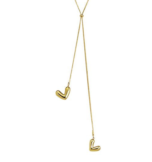 Náhrdelník se srdíčky Heartline