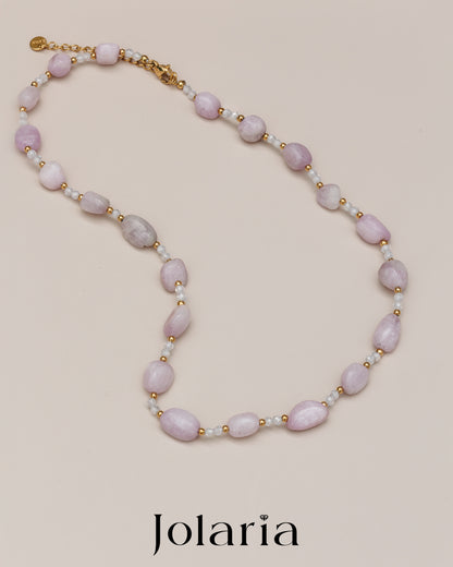 Náhrdelník růžový opál