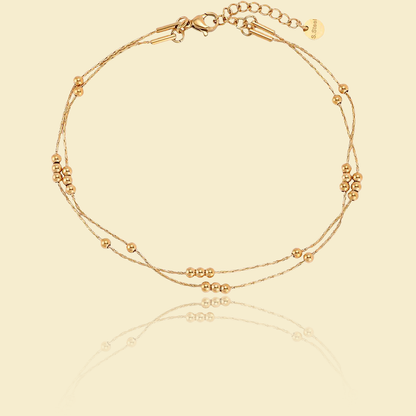 Náramek na nohu Golden Tide Anklet