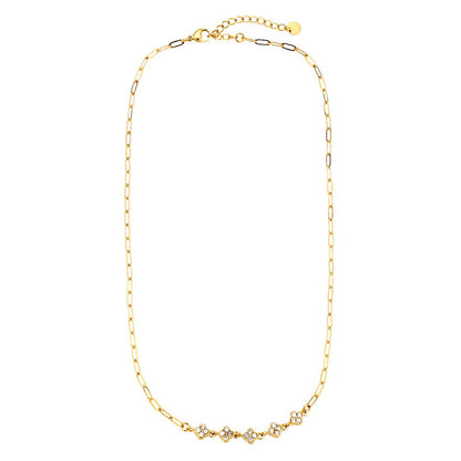 Náhrdelník s kytičkami Glimmer chain