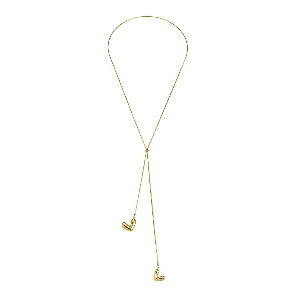 Náhrdelník se srdíčky Heartline