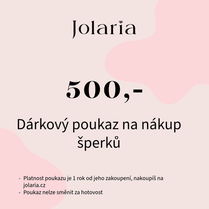 Dárková karta Jolaria
