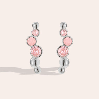 Náušnice pink bubbles