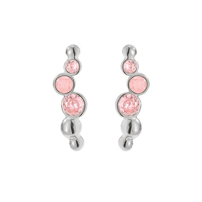 Náušnice pink bubbles