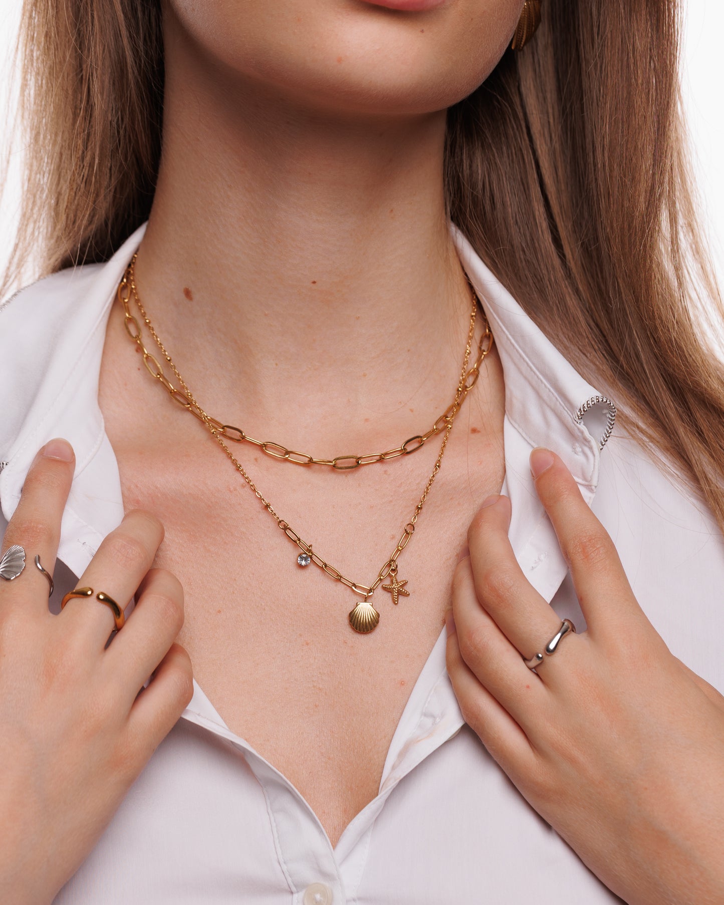 Náhrdelník s prvky moře Sea Ya