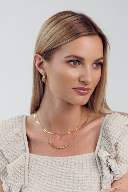 Náhrdelník s kulatými krystaly | Glow Line