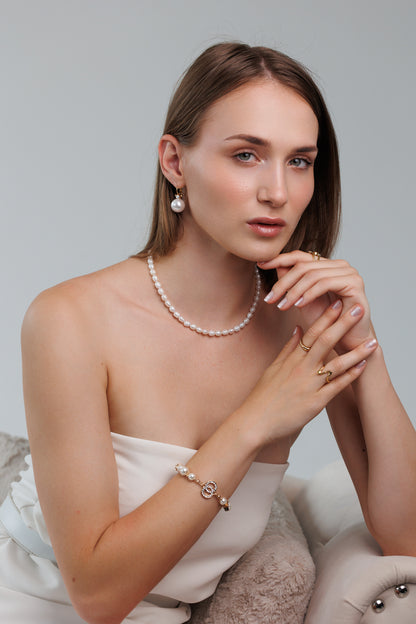 Náhrdelník Pure pearl s říčními perlami