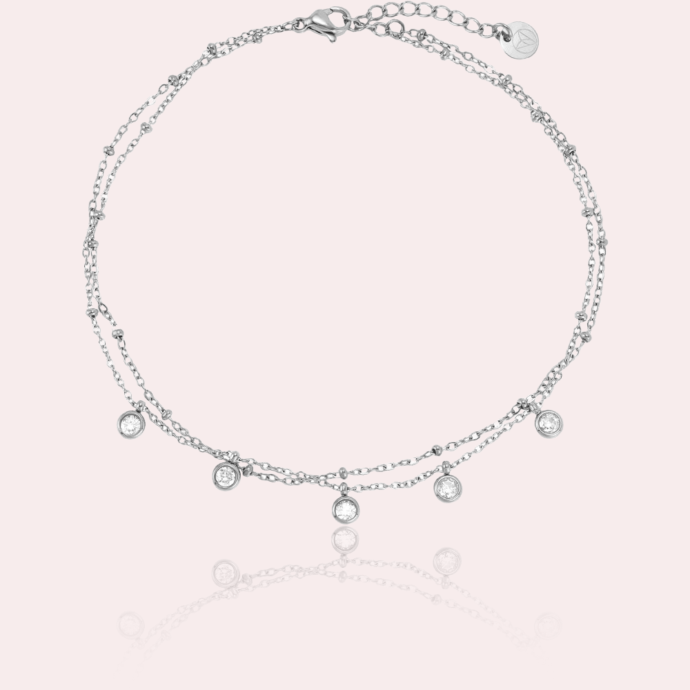 Náramek na nohu Moonlight Drip Anklet