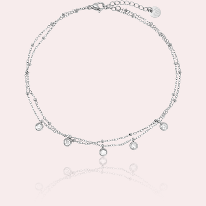 Náramek na nohu Moonlight Drip Anklet