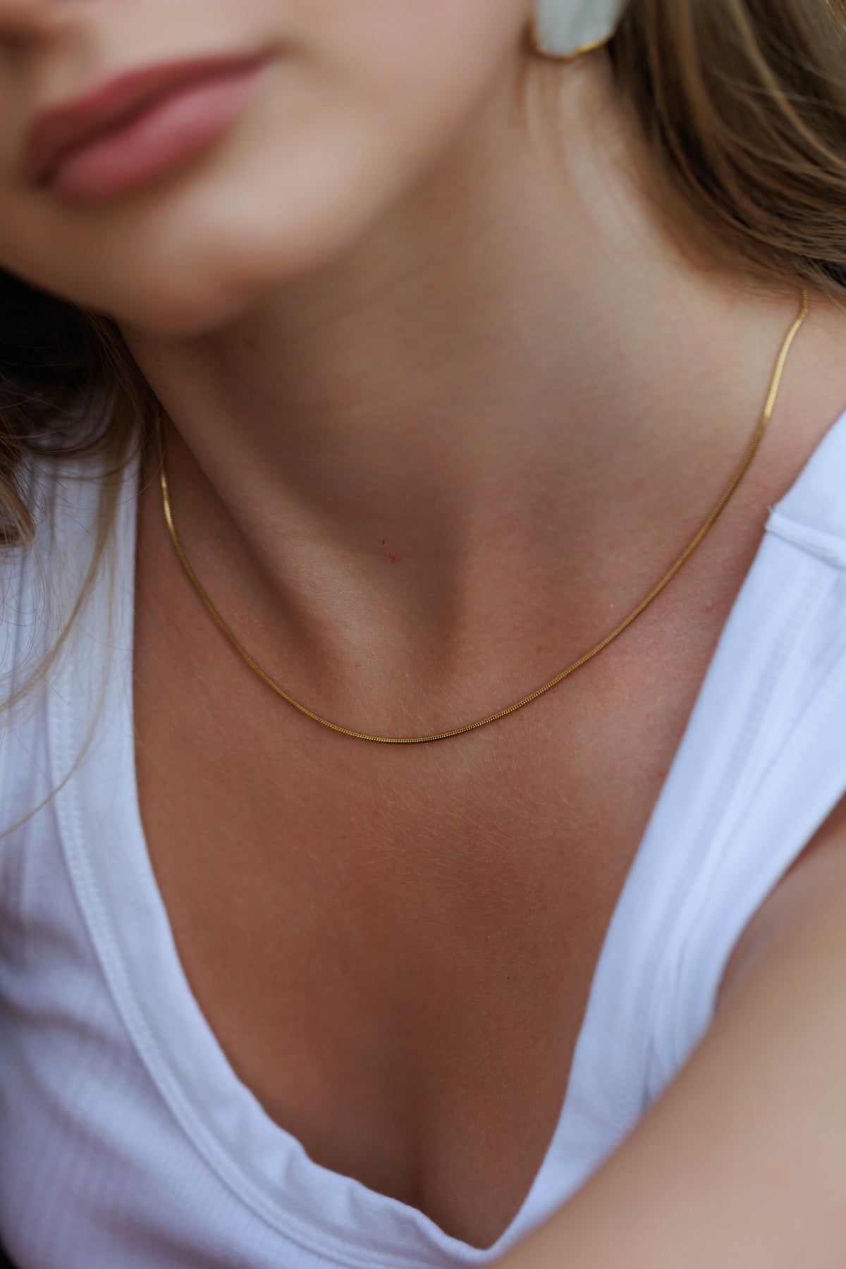 Hadí řetízek z chirurgické oceli | Liquid Gold