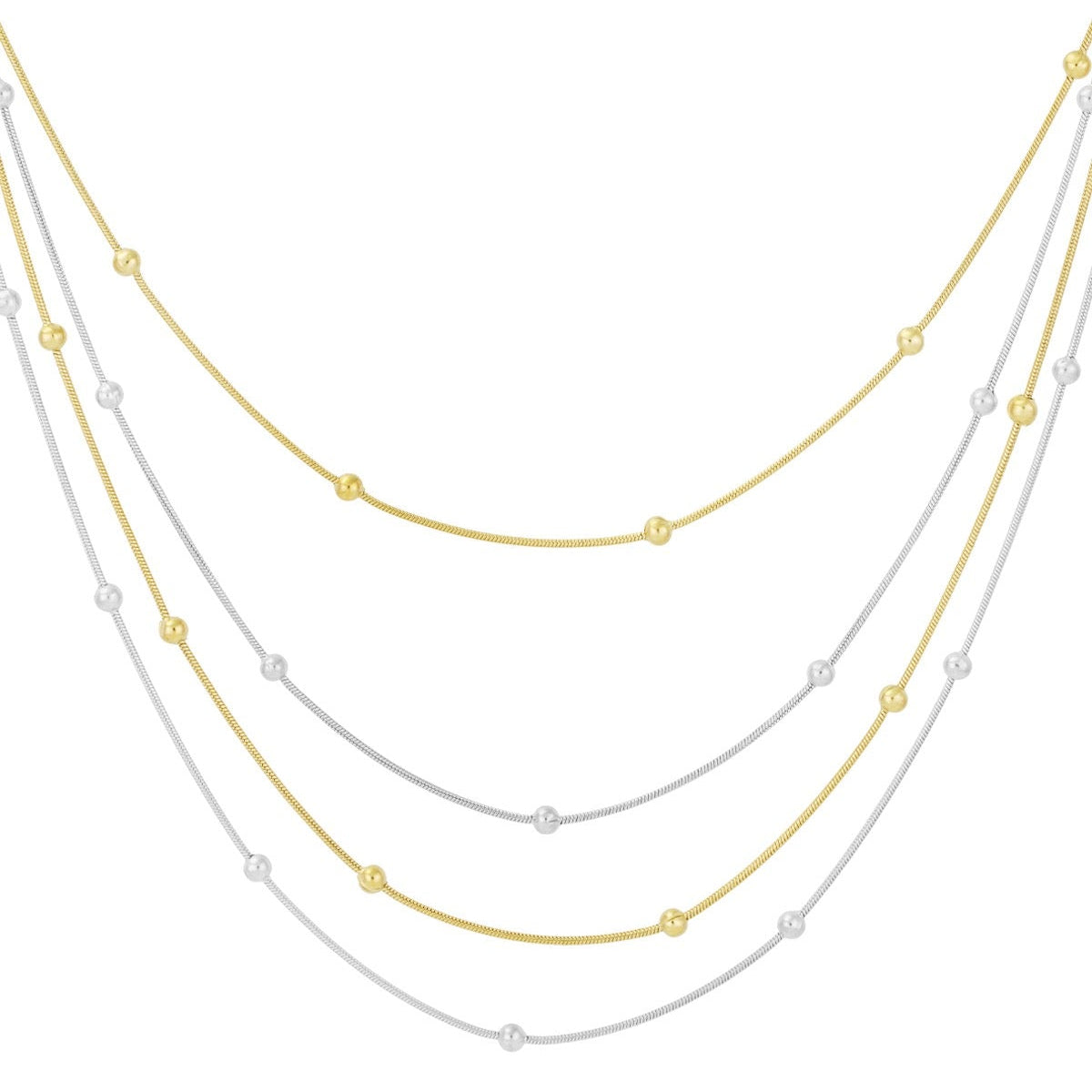 Náhrdelník Layered bubbles