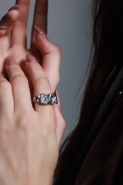 Prsten z chirurgické oceli – Wild Soul