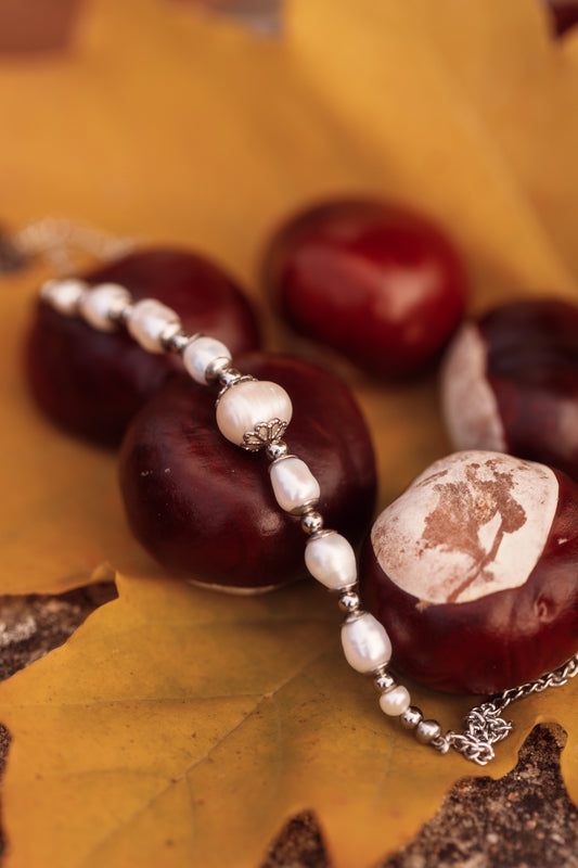 Náhrdelník s říčními perlami - Pearl upgrade