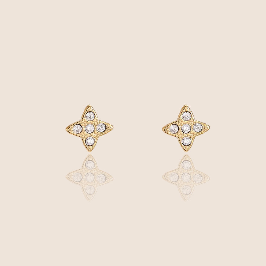 Náušnice Clover Studs | Lucky Little Thing