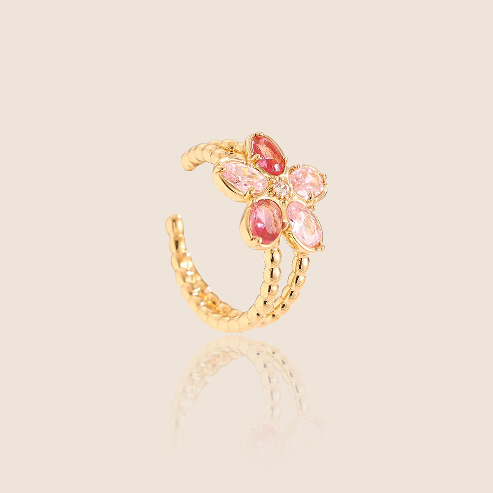 Ear cuff Pink Blossom