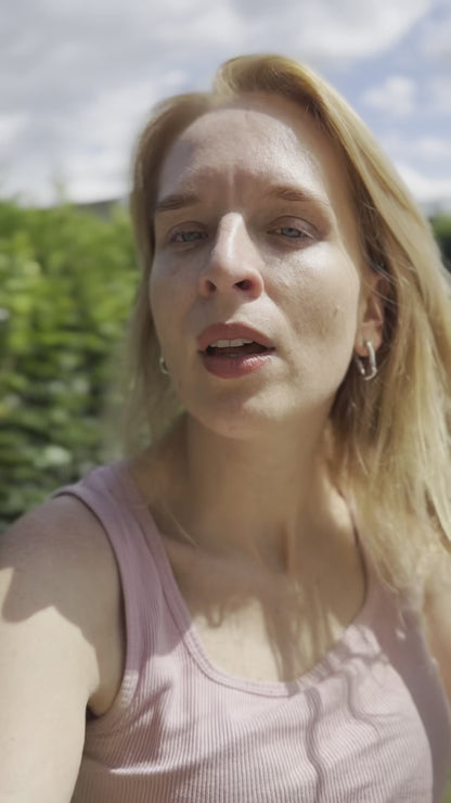 Náušnice s tekutým tvarem Golden melt