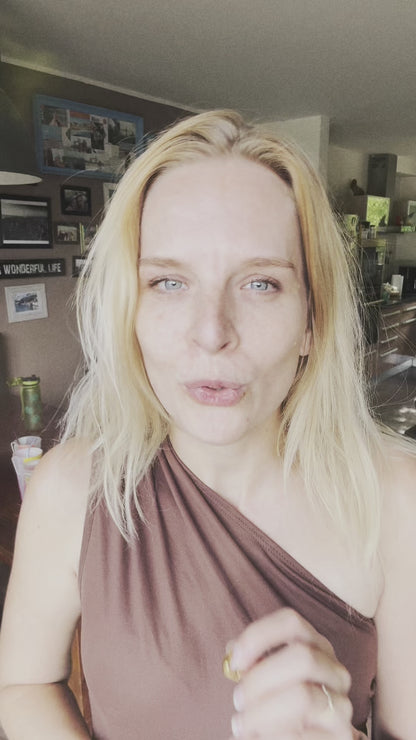 Náušnice kapky 15, pozlacené