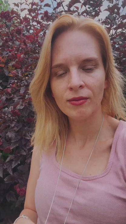 Dlouhý náhrdelník srdce