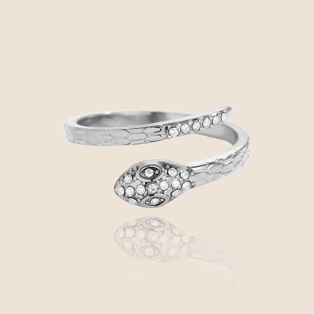 Prsten Serpent Ring – nastavitelný hadí prsten z chirurgické oceli