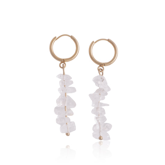 Náušnice Clarity - křišťál