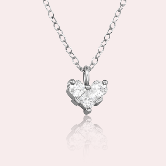 Stříbrný náhrdelník se srdíčkem Hearlight